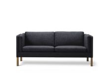 Bild von Fredericia Furniture 2335 Mogensen 2,5 Pers. Sofa L: 180 cm – Hallingdal 180/geölte Eiche