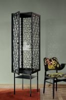 Bild von Warm Nordic Enigma Vitrine H: 180 cm - Schwarz