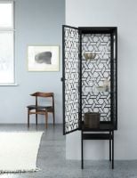 Bild von Warm Nordic Enigma Vitrine H: 180 cm - Schwarz