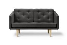 Bild von Fredericia Furniture 2002 Nr. 1 2 Pers. Sofa L: 143 cm – Sunniva 173/Seifenbehandelte Eiche