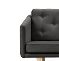 Bild von Fredericia Furniture 2002 Nr. 1 2 Pers. Sofa L: 143 cm – Sunniva 173/Seifenbehandelte Eiche