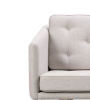 Bild von Fredericia Furniture 2002 Nr. 1 2 Pers. Sofa L: 143 cm – Sunniva 717/Seifenbehandelte Eiche