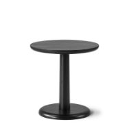 Bild von Fredericia Furniture 1290 Pon Couchtisch Ø: 45 cm – Schwarz lackierte Eiche