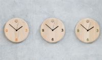 Bild von Andersen Furniture Wood Time Wanduhr Ø: 22 cm – Eiche