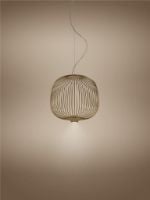 Bild von Foscarini Spokes 2 Small MyLight Pendelleuchte Ø: 34 cm - Bronze