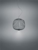 Bild von Foscarini Spokes 2 Small MyLight Pendelleuchte Ø: 34 cm - Graphit