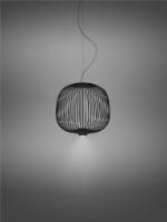 Bild von Foscarini Spokes 2 Small MyLight Pendelleuchte Ø: 34 cm - Schwarz