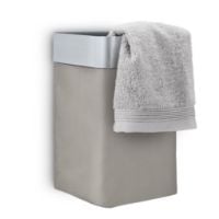 Bild von Blomus Nexio Gästehandtuchkorb H: 47 cm – Edelstahl Matt/Taupe OUTLET