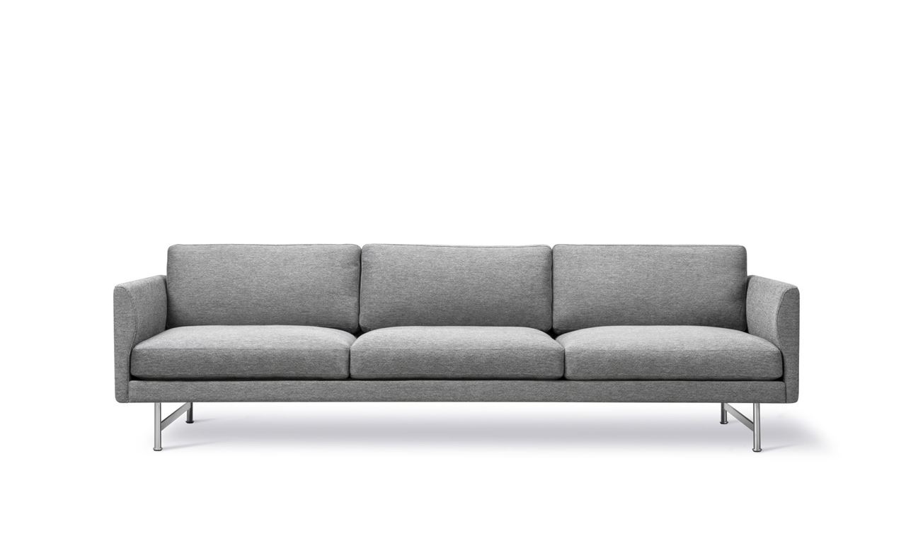 Bild von Fredericia Furniture 5623 Calmo 3 Pers. Sofa L: 250 cm - Clay 13/Matkrom Stel