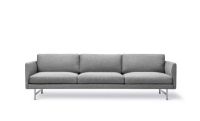 Bild von Fredericia Furniture 5623 Calmo 3 Pers. Sofa L: 250 cm - Clay 13/Matkrom Stel