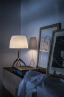 Bild von Foscarini Lumiere 30th Piccola mit Dimmer Bordlampe H: 35 cm - Champagner/Pastillen