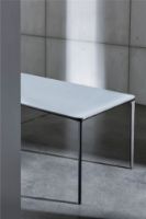 Bild von SOVET Slim Rechteckig 120x80 cm - Chrom/Keramik Arabescato Light