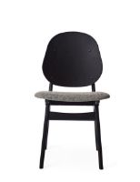 Bild von Warm Nordic Noble Chair SH: 45 cm - Schwarz/Sprinkles