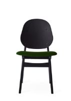 Bild von Warm Nordic Noble Chair SH: 45 cm - Schwarz/Moosgrün