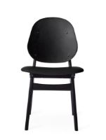 Bild von Warm Nordic Noble Chair SH: 45 cm - Schwarz/Schwarz