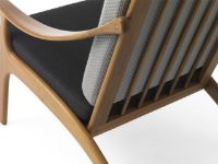 Bild von Warm Nordic Lean Back Lounge Chair SH: 41 cm – Eiche/Salbei/Mocca