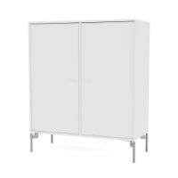 Bild von Montana Selection 1118 Cover Cabinet mit Beinen 69,6 x 69,6 cm – 101 New White / Chrom