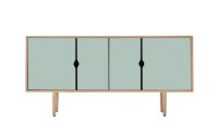 Bild von Andersen Furniture S7 Beistelltisch 163 x 80 cm – seifenbehandelte Eiche/Ozeangrau