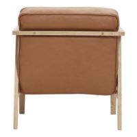 Bild von Andersen Furniture LC1 Loungesessel SH: 42 cm – Eiche/Cognac-Leder