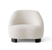 Bild von &Tradition Margas Lounge Chair LC1 SH: 42 cm – Karakorum 001/Schwarz