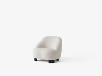 Bild von &Tradition Margas Lounge Chair LC1 SH: 42 cm – Karakorum 001/Schwarz