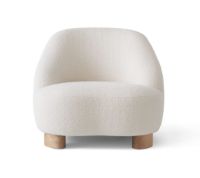 Bild von &Tradition Margas Lounge Chair LC1 SH: 42 cm – Karakorum 001/geölte Eiche