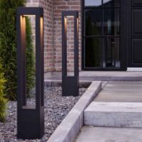 Bild von Lampefeber Odin Gartenlampe H: 90 cm - Schwarz