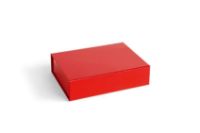 Bild von HAY Colour Aufbewahrung 33x25,5x8,5 cm - Vibrant Red OUTLET