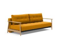 Bild von Innovation Living Eluma Deluxe Button Sofa L: 223 cm – Eg/Elegance Burned Curry