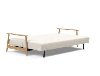 Bild von Innovation Living Eluma Deluxe Button Sofa L: 223 cm – Eg/Bouclé Off White