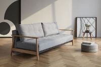 Bild von Innovation Living Eluma Deluxe Button Sofa L: 223 cm – Eg/Twist Granite