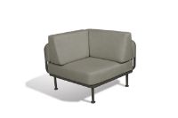 Bild von Mindo 100 Lounge-Eckmodul SH: 39,5 cm – ML00558 Warm Grey