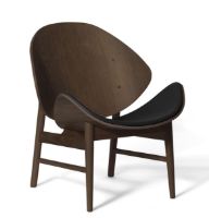 Bild von Warm Nordic The Orange Lounge Chair SH: 38 cm – Geräuchert/Schwarz