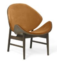 Bild von Warm Nordic The Orange Lounge Chair SH: 38 cm – Geräuchert/Bernstein