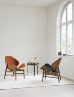 Bild von Warm Nordic The Orange Lounge Chair SH: 38 cm – Geräuchert/Bernstein