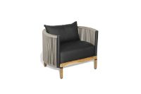 Bild von Mindo 107 Lounge Chair SH: 38,5 cm - Dunkelgrau