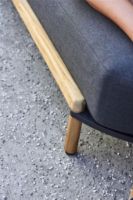 Bild von Mindo 107 3-Sitzer-Sofa SH: 38,5 cm – Dunkelgrau