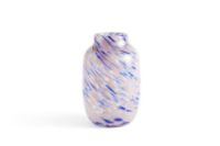 Bild von HAY Splash Vase Rund L Ø: 18,5 cm - Hellrosa/Blau