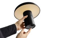 Bild von HAY Pao Tragbare Lampe Ø: 23 cm – Soft Black