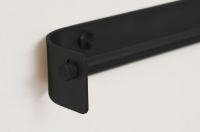 Bild von Form & Refine Arc Handtuchhalter Einzel L: 62 cm – Schwarzer Stahl OUTLET
