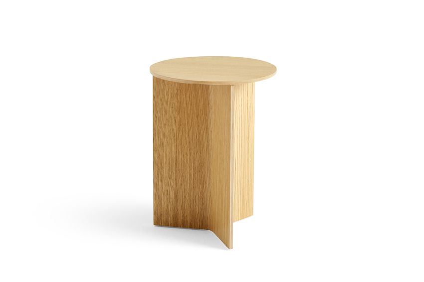 Bild von HAY Schlitztisch Holz hoch H: 47 cm – Eiche