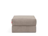 Bild von Innovation Living Cornila Ottoman 75x75 cm – 318 Cordufine Beige