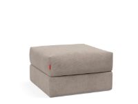 Bild von Innovation Living Cornila Ottoman 75x75 cm – 318 Cordufine Beige