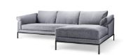 Bild von Eva Solo Crush Sofa 2 Pers. mit Chaiselongue B: 256 cm – Positano Fb. 87