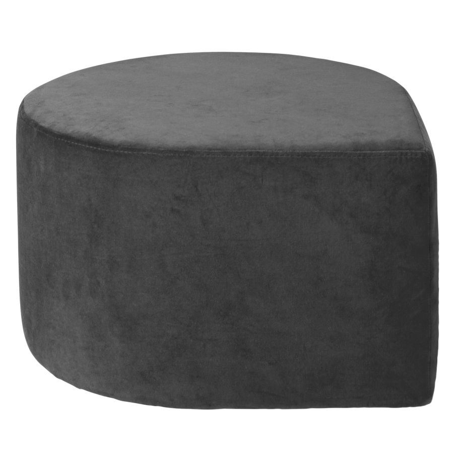 Bild von AYTM Stilla Pouf H: 36,5 cm – Anthrazit