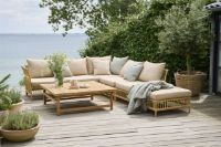 Bild von Sika-Design Julian Couchtisch 120x120 cm - Teak