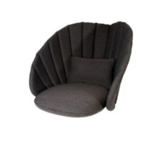 Bild von Cane-line Outdoor Hyndesæt für Peacock Loungesessel 44x58 cm - Dark Grey Focus