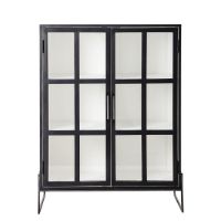 Bild von Bloomingville Opalschrank 90x120 cm - Eiche/Schwarz