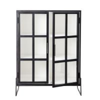 Bild von Bloomingville Opalschrank 90x120 cm - Eiche/Schwarz