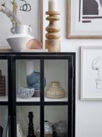 Bild von Bloomingville Opalschrank 90x120 cm - Eiche/Schwarz